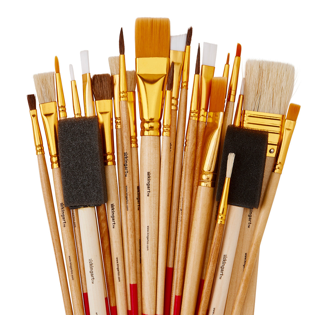 Studio Value Pack Brush Set - 25 pc KINGART