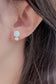 4-Prong Opal Stud Earrings