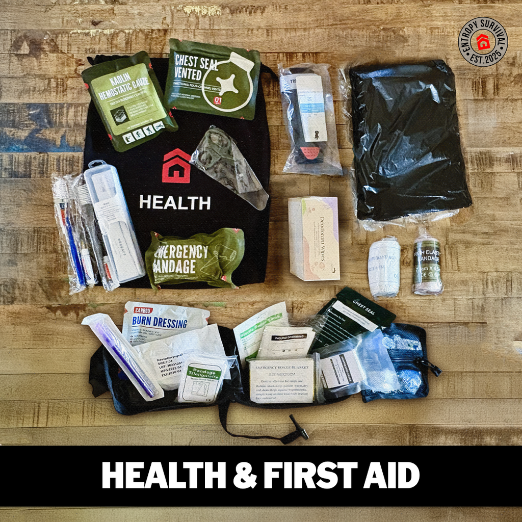 The Safe House Survival Kit | 72-Hour Family Emergency Kit Entropy Survival