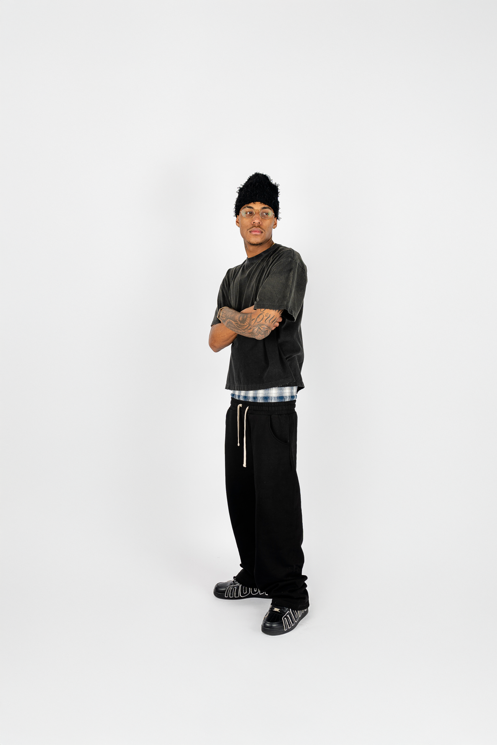 The Label Double Waisted Sweatpants Superline