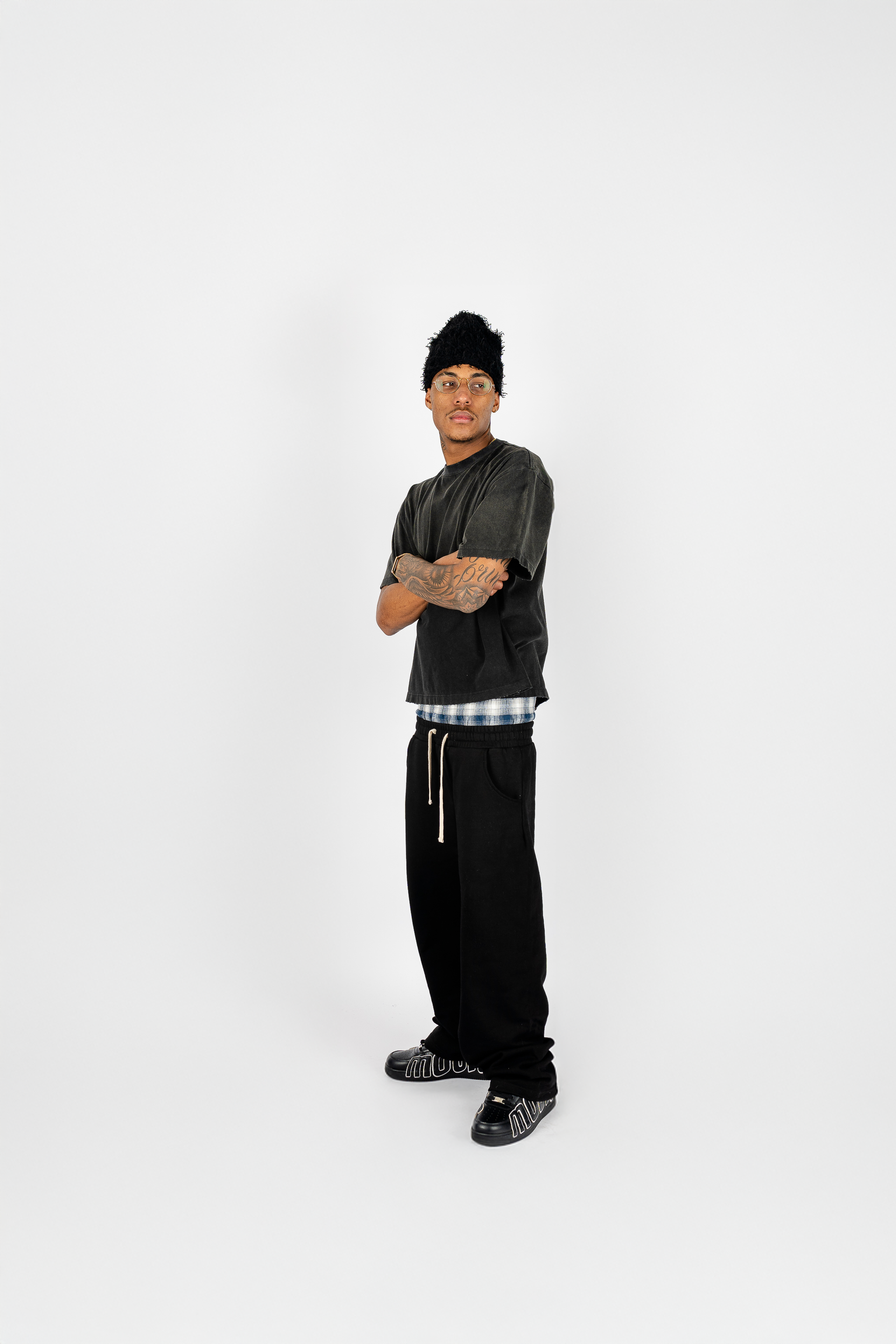 The Label Double Waisted Sweatpants Superline
