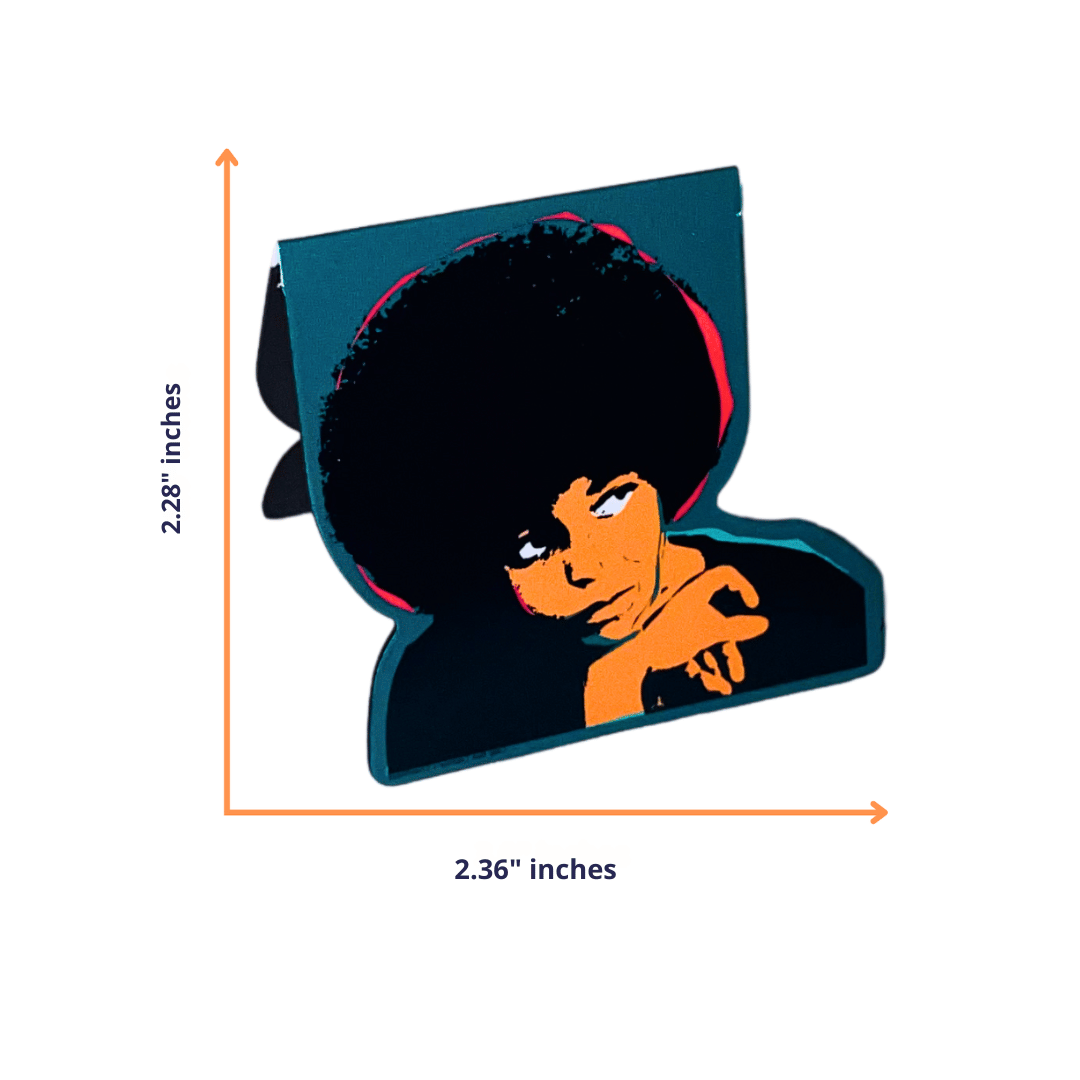 Angela Davis Magnetic Page Marker CheerNotes