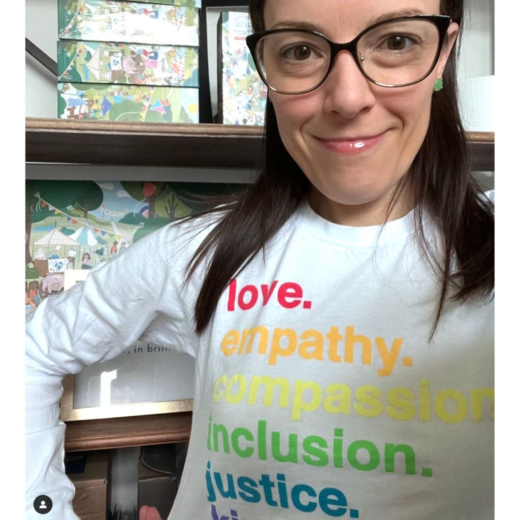 'Kindness Is' Pride Classic Long Sleeve Kind Cotton
