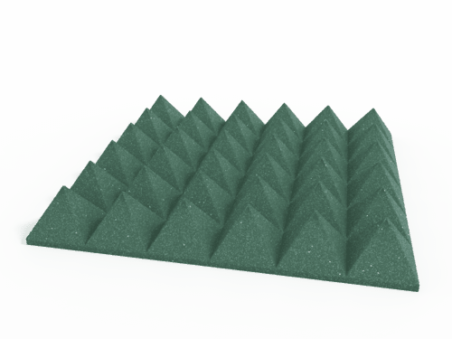 4 Inch Acoustic Foam Pyramid Style Panels - 13 Color Options SoundAssured