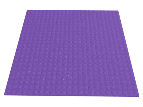 1 Inch Acoustic Foam Pyramid Style Panels - 13 Color Options SoundAssured