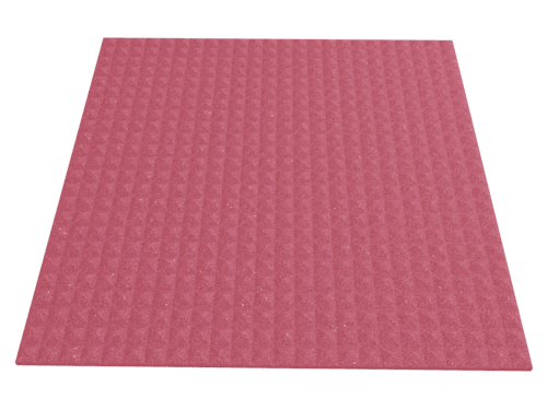 1 Inch Acoustic Foam Pyramid Style Panels - 13 Color Options SoundAssured