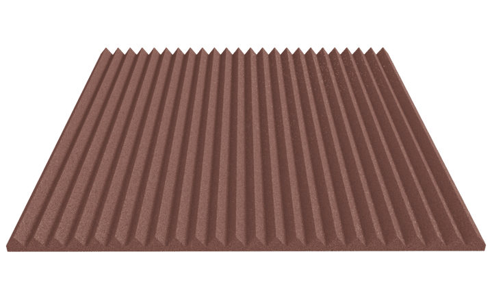 1 Inch Acoustic Foam Wedge Style Panels - 13 Color Options SoundAssured