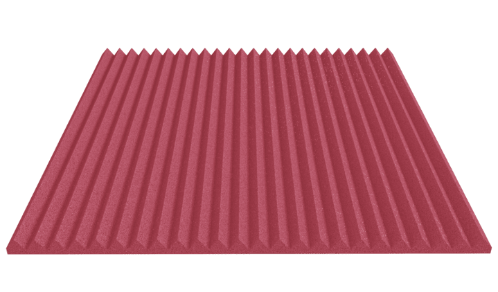 1 Inch Acoustic Foam Wedge Style Panels - 13 Color Options SoundAssured