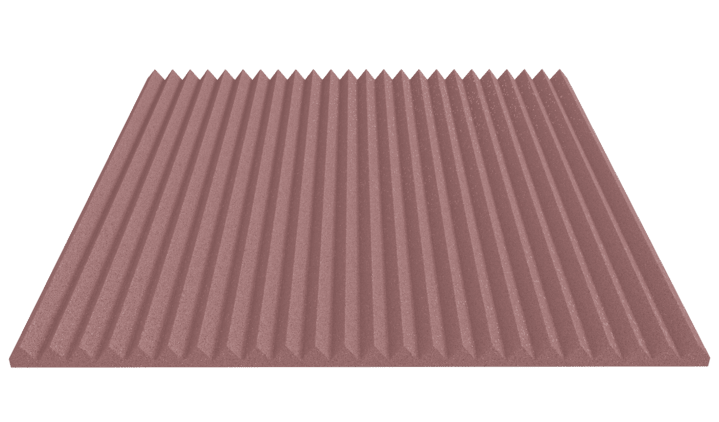 1 Inch Acoustic Foam Wedge Style Panels - 13 Color Options SoundAssured