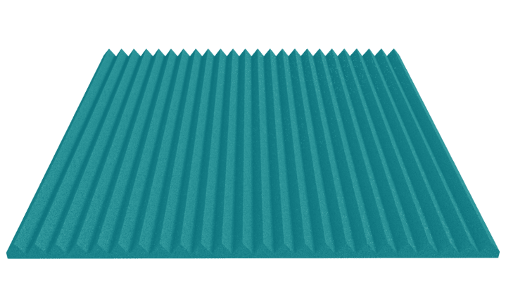 1 Inch Acoustic Foam Wedge Style Panels - 13 Color Options SoundAssured