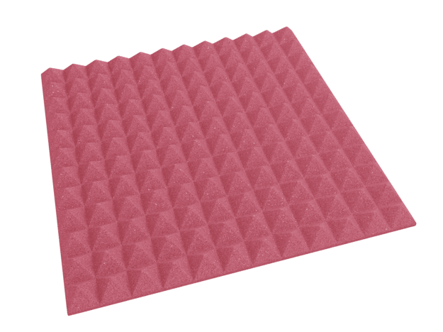 2 Inch Acoustic Foam Pyramid Style Panels - 13 Color Options SoundAssured