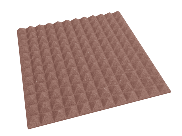 2 Inch Acoustic Foam Pyramid Style Panels - 13 Color Options SoundAssured