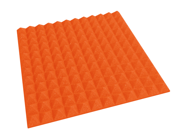 2 Inch Acoustic Foam Pyramid Style Panels - 13 Color Options SoundAssured