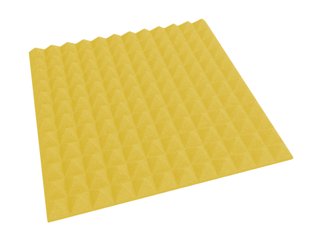 2 Inch Acoustic Foam Pyramid Style Panels - 13 Color Options SoundAssured