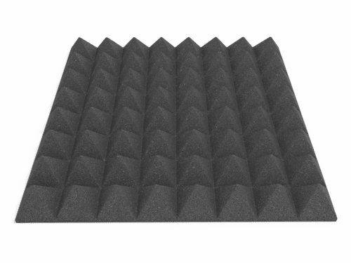 3 Inch Acoustic Foam Pyramid Style Panels - 13 Color Options SoundAssured