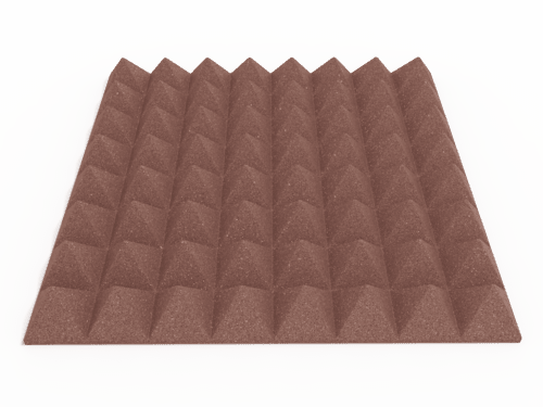 3 Inch Acoustic Foam Pyramid Style Panels - 13 Color Options SoundAssured