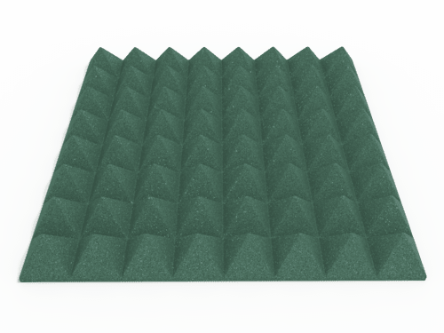 3 Inch Acoustic Foam Pyramid Style Panels - 13 Color Options SoundAssured