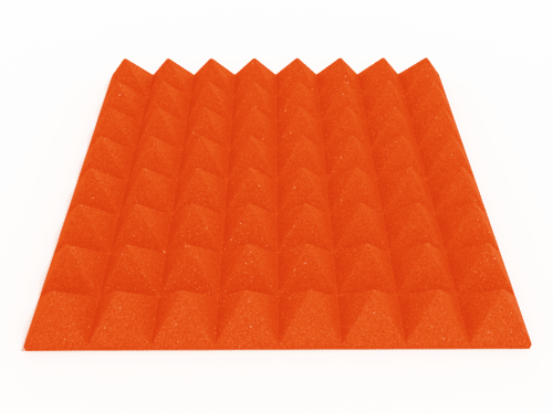 3 Inch Acoustic Foam Pyramid Style Panels - 13 Color Options SoundAssured