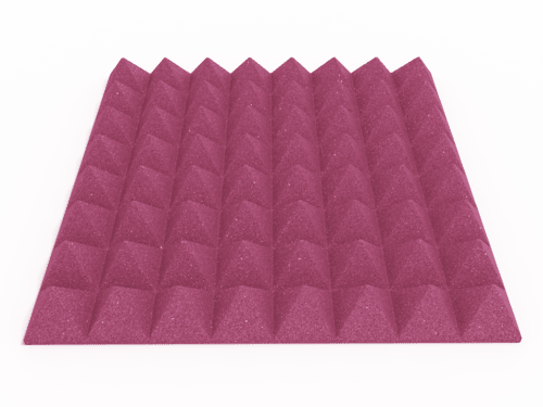 3 Inch Acoustic Foam Pyramid Style Panels - 13 Color Options SoundAssured