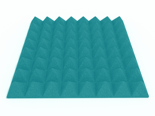 3 Inch Acoustic Foam Pyramid Style Panels - 13 Color Options SoundAssured