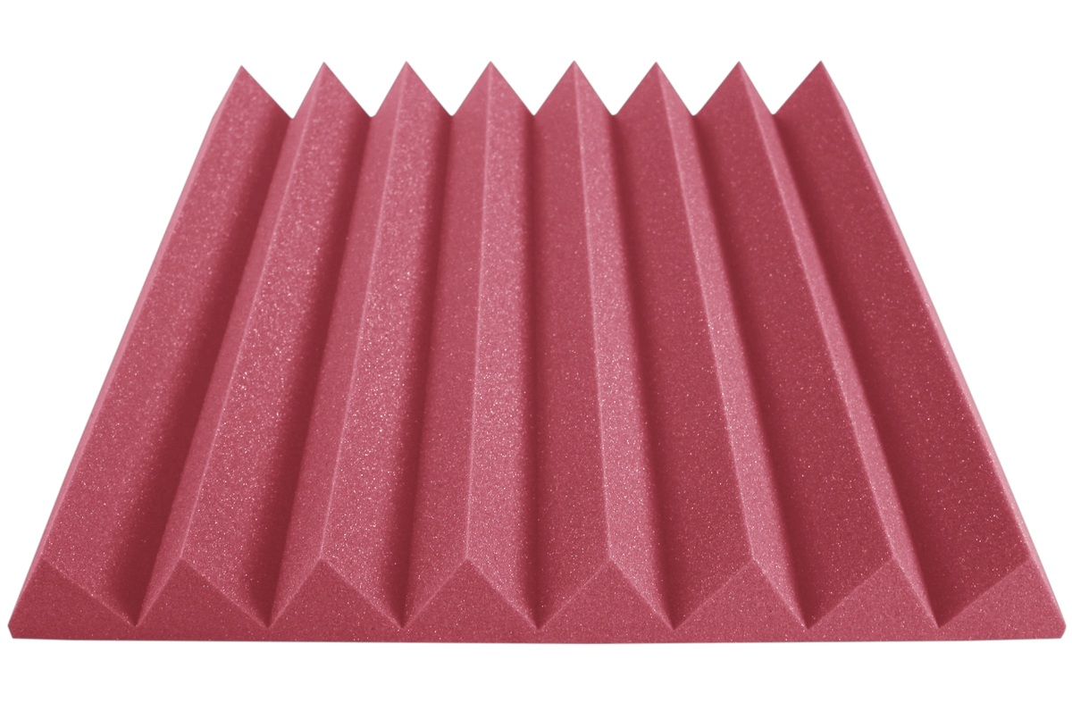 3 Inch Acoustic Foam Wedge Style Panels - 13 Color Options SoundAssured