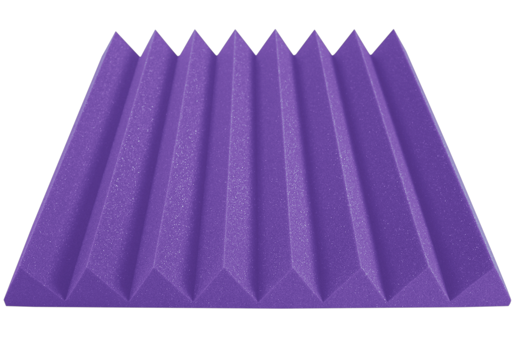3 Inch Acoustic Foam Wedge Style Panels - 13 Color Options SoundAssured