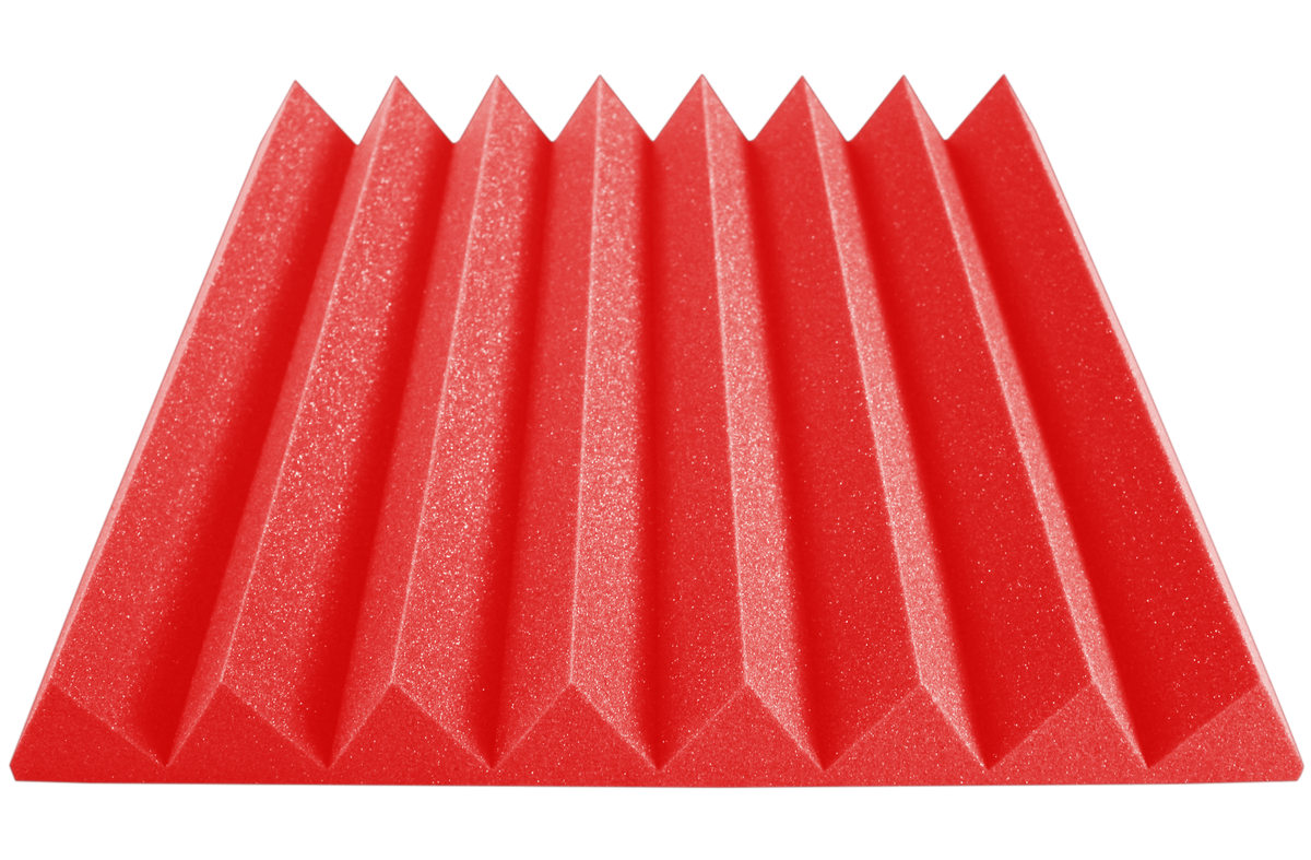3 Inch Acoustic Foam Wedge Style Panels - 13 Color Options SoundAssured