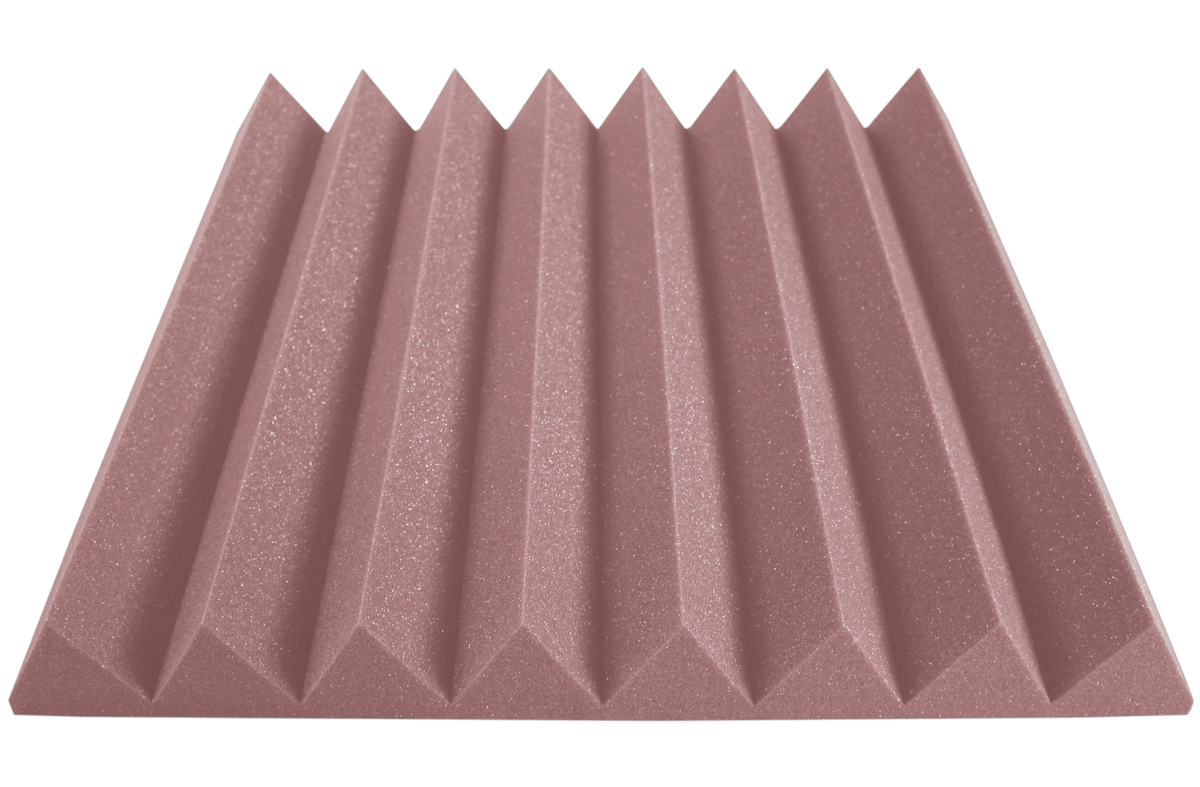 3 Inch Acoustic Foam Wedge Style Panels - 13 Color Options SoundAssured