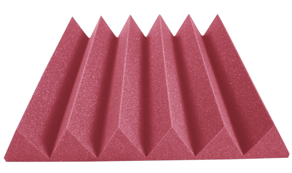 4 Inch Acoustic Foam Wedge Style Panels - 13 Color Options SoundAssured