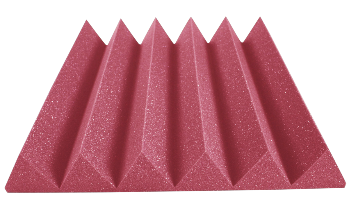 4 Inch Acoustic Foam Wedge Style Panels - 13 Color Options SoundAssured