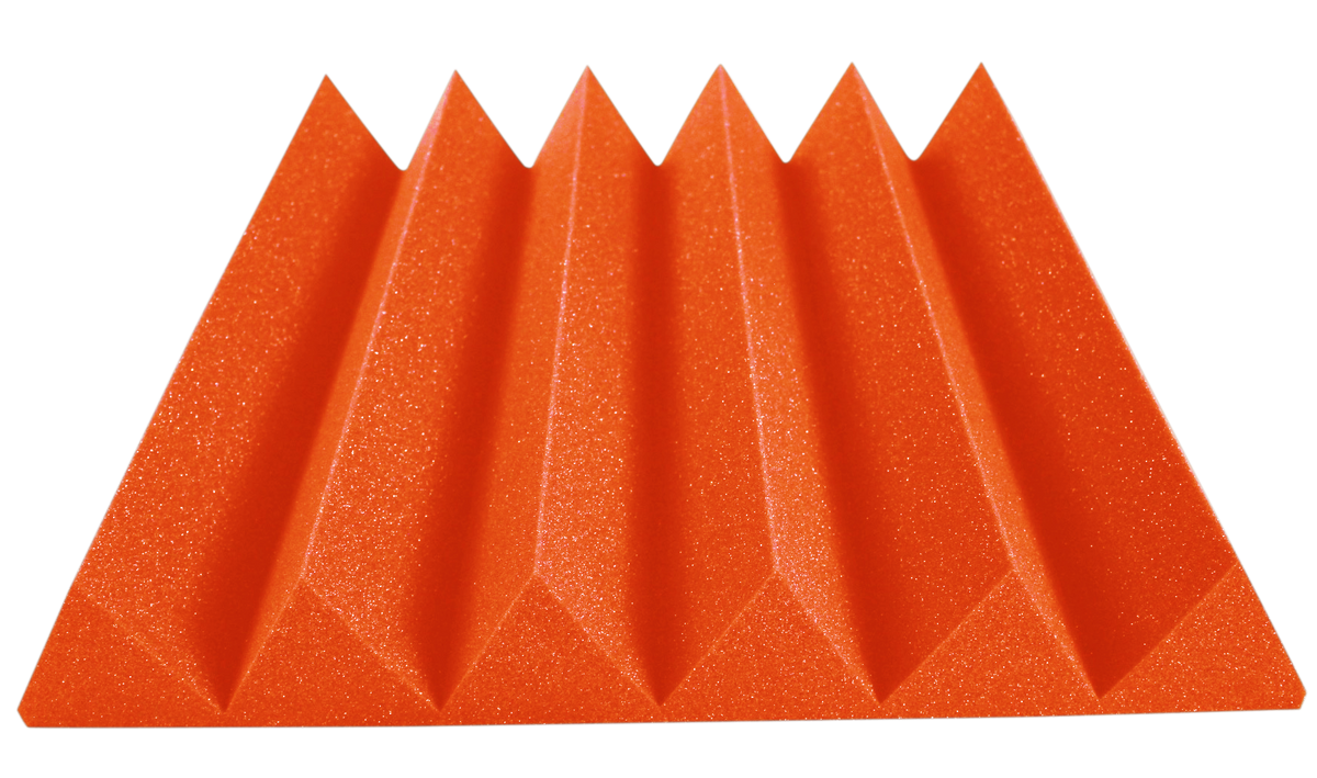 4 Inch Acoustic Foam Wedge Style Panels - 13 Color Options SoundAssured