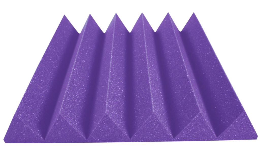 4 Inch Acoustic Foam Wedge Style Panels - 13 Color Options SoundAssured