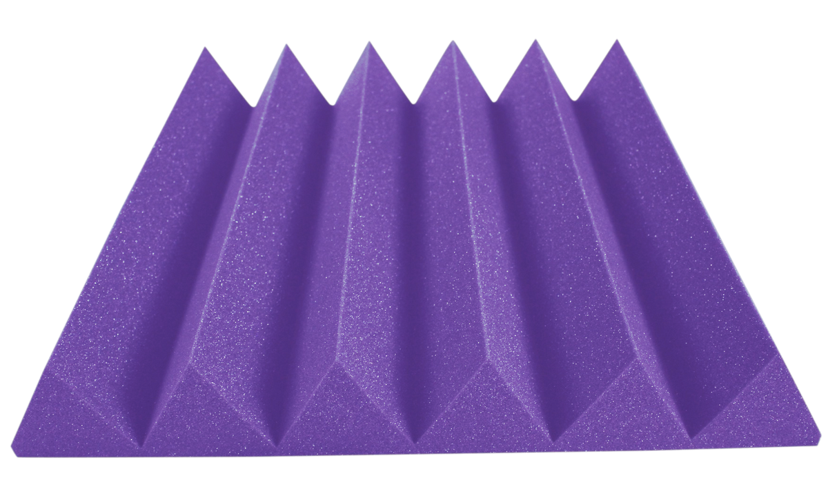4 Inch Acoustic Foam Wedge Style Panels - 13 Color Options SoundAssured