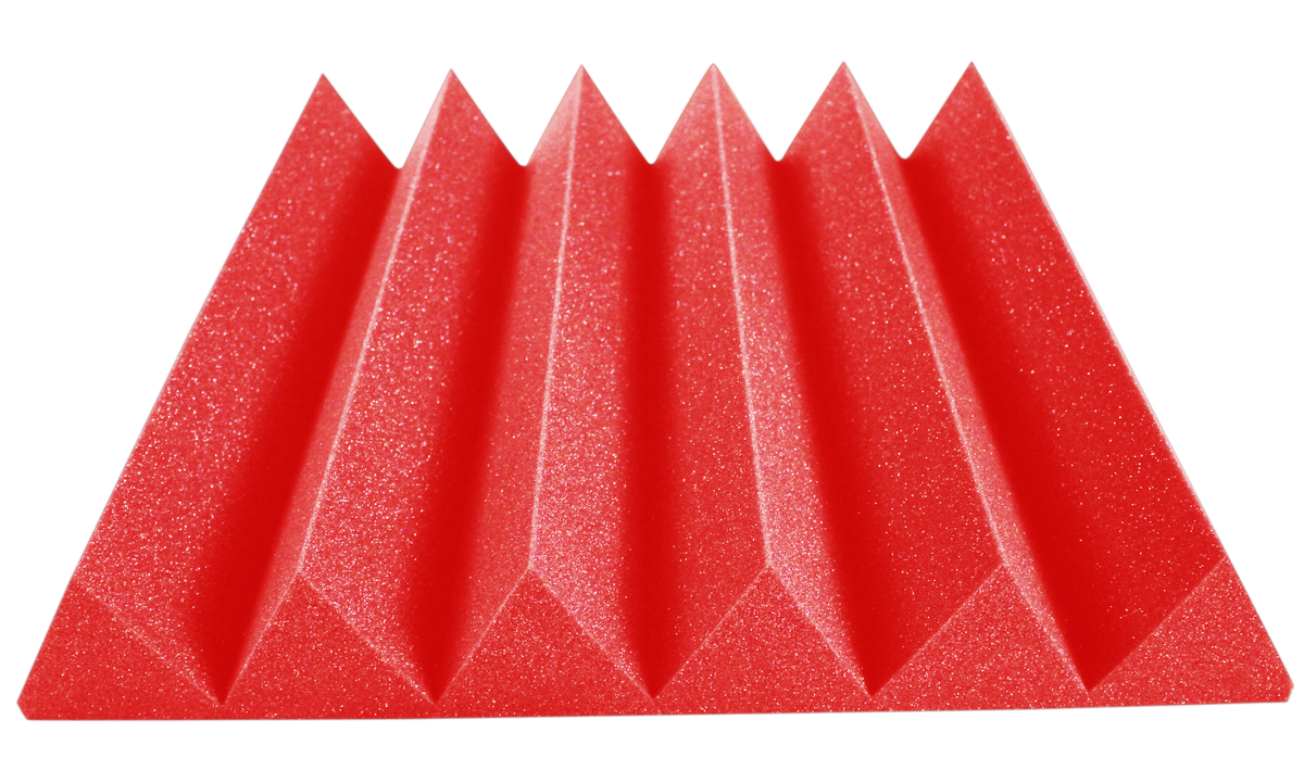 4 Inch Acoustic Foam Wedge Style Panels - 13 Color Options SoundAssured