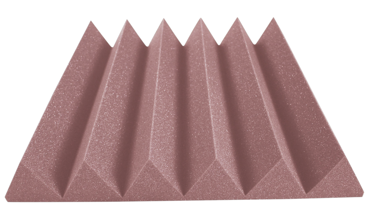 4 Inch Acoustic Foam Wedge Style Panels - 13 Color Options SoundAssured
