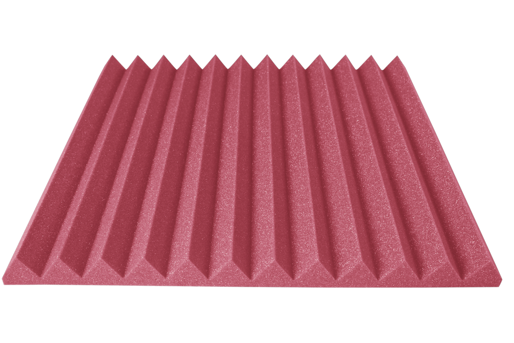 2 Inch Acoustic Foam Wedge Style Panels - 13 Color Options SoundAssured