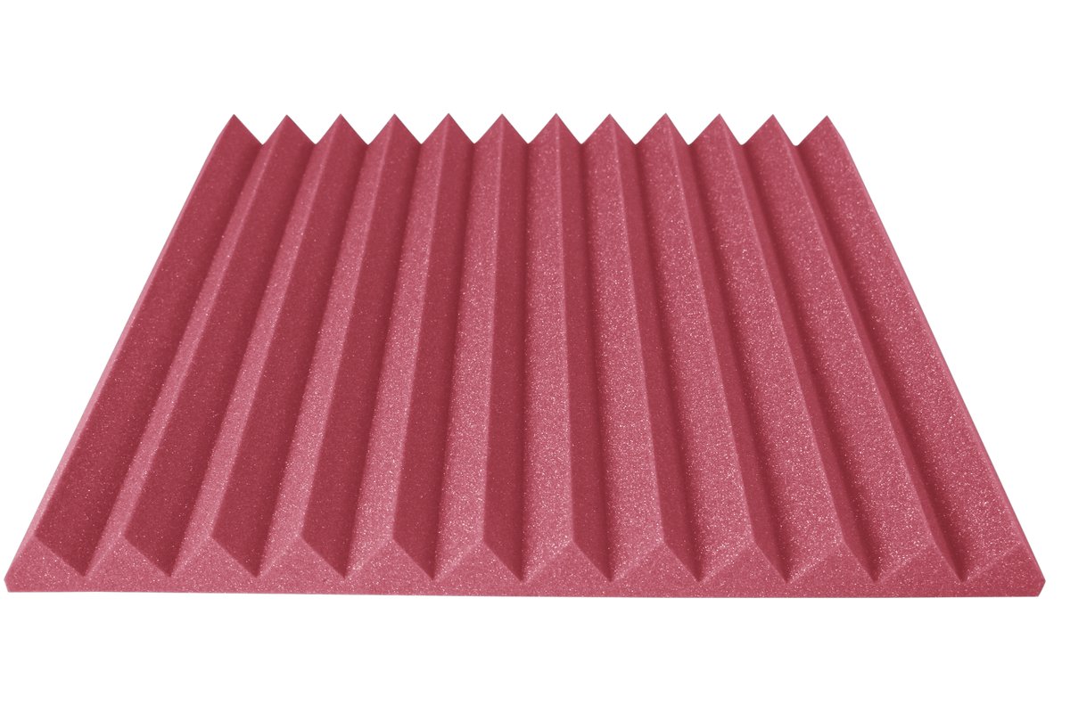 2 Inch Acoustic Foam Wedge Style Panels - 13 Color Options SoundAssured