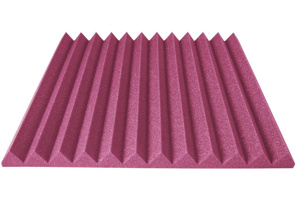 2 Inch Acoustic Foam Wedge Style Panels - 13 Color Options SoundAssured