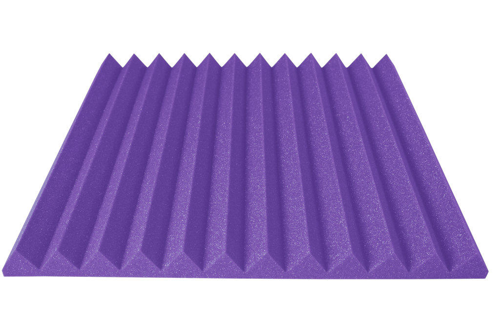 2 Inch Acoustic Foam Wedge Style Panels - 13 Color Options SoundAssured