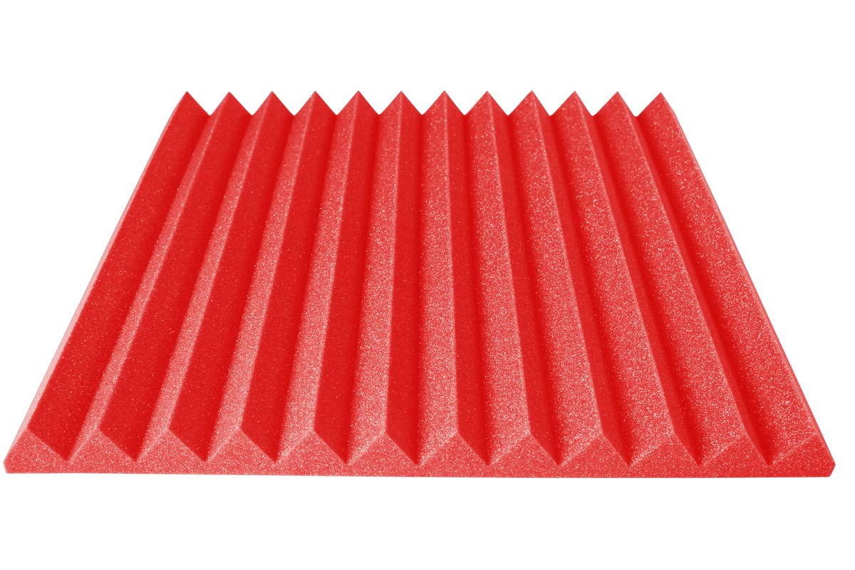 2 Inch Acoustic Foam Wedge Style Panels - 13 Color Options SoundAssured