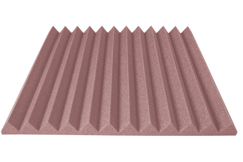 2 Inch Acoustic Foam Wedge Style Panels - 13 Color Options SoundAssured