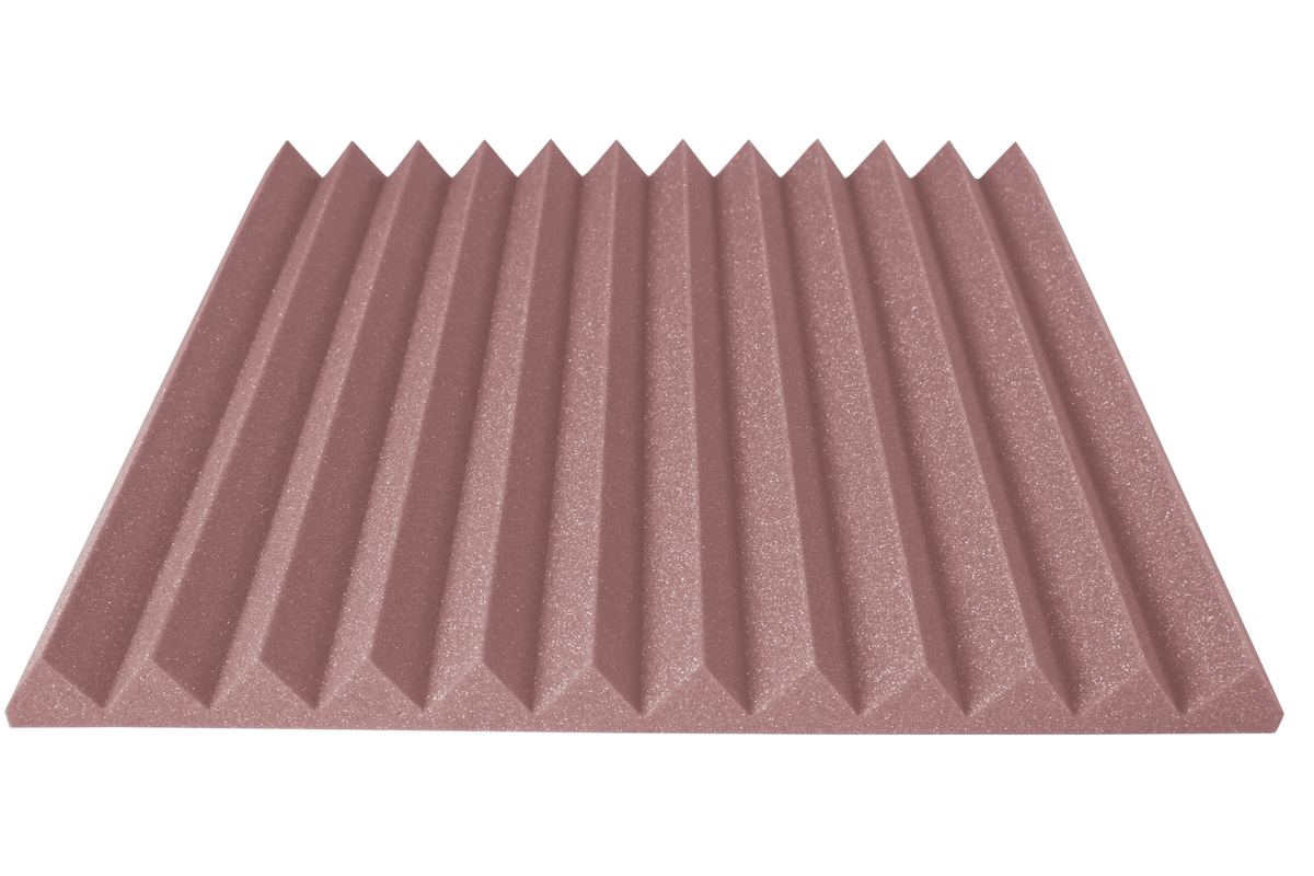 2 Inch Acoustic Foam Wedge Style Panels - 13 Color Options SoundAssured