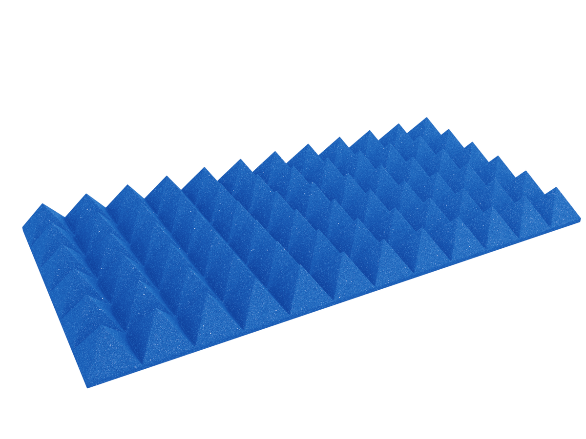 4 Inch Acoustic Foam Pyramid Style Panels - 13 Color Options SoundAssured
