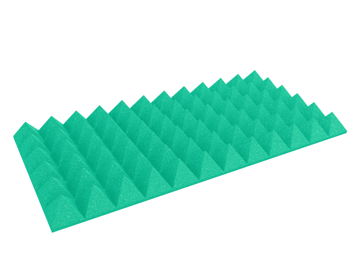 4 Inch Acoustic Foam Pyramid Style Panels - 13 Color Options SoundAssured