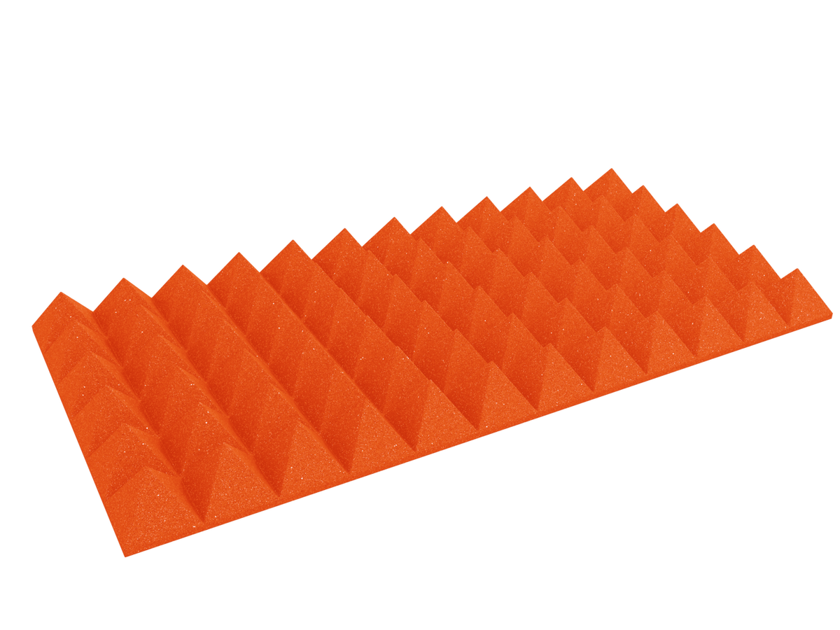 4 Inch Acoustic Foam Pyramid Style Panels - 13 Color Options SoundAssured