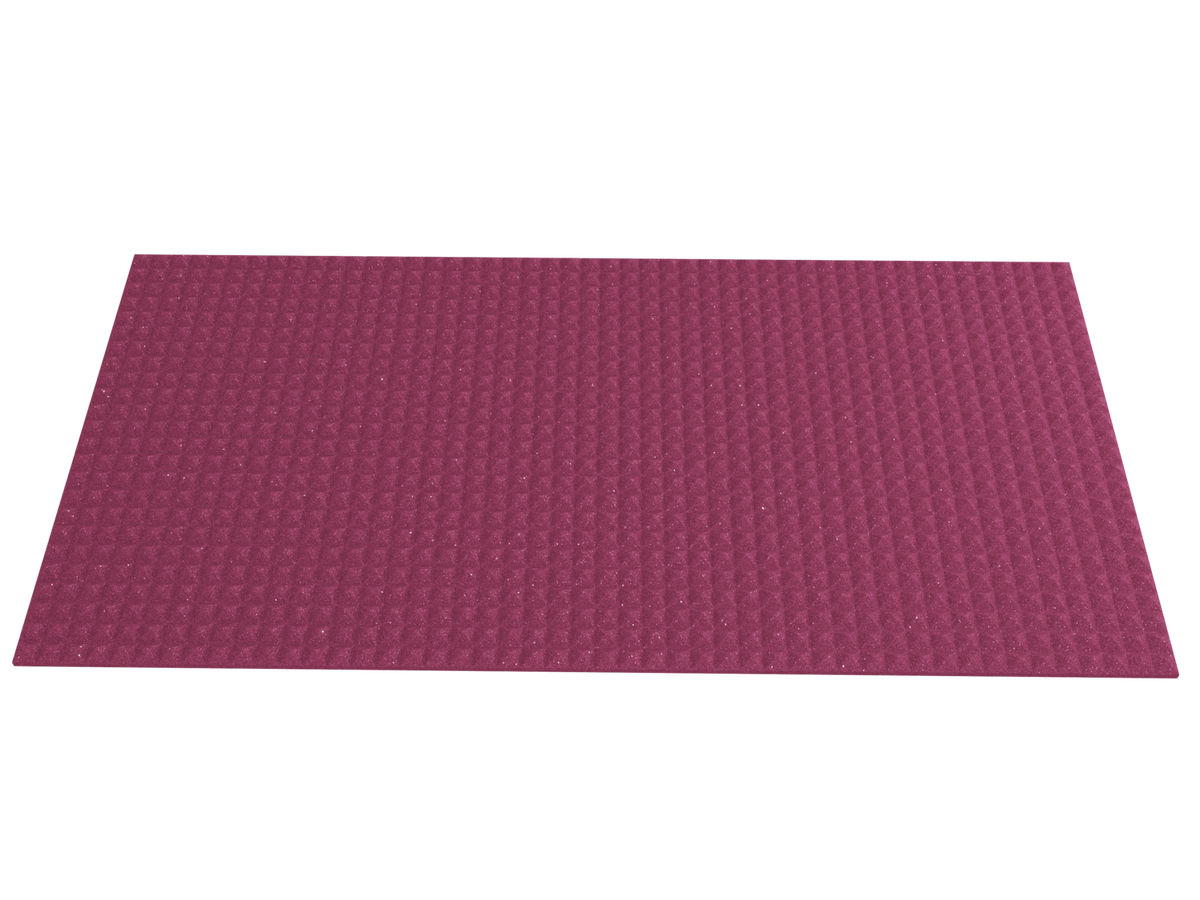 1 Inch Acoustic Foam Pyramid Style Panels - 13 Color Options SoundAssured