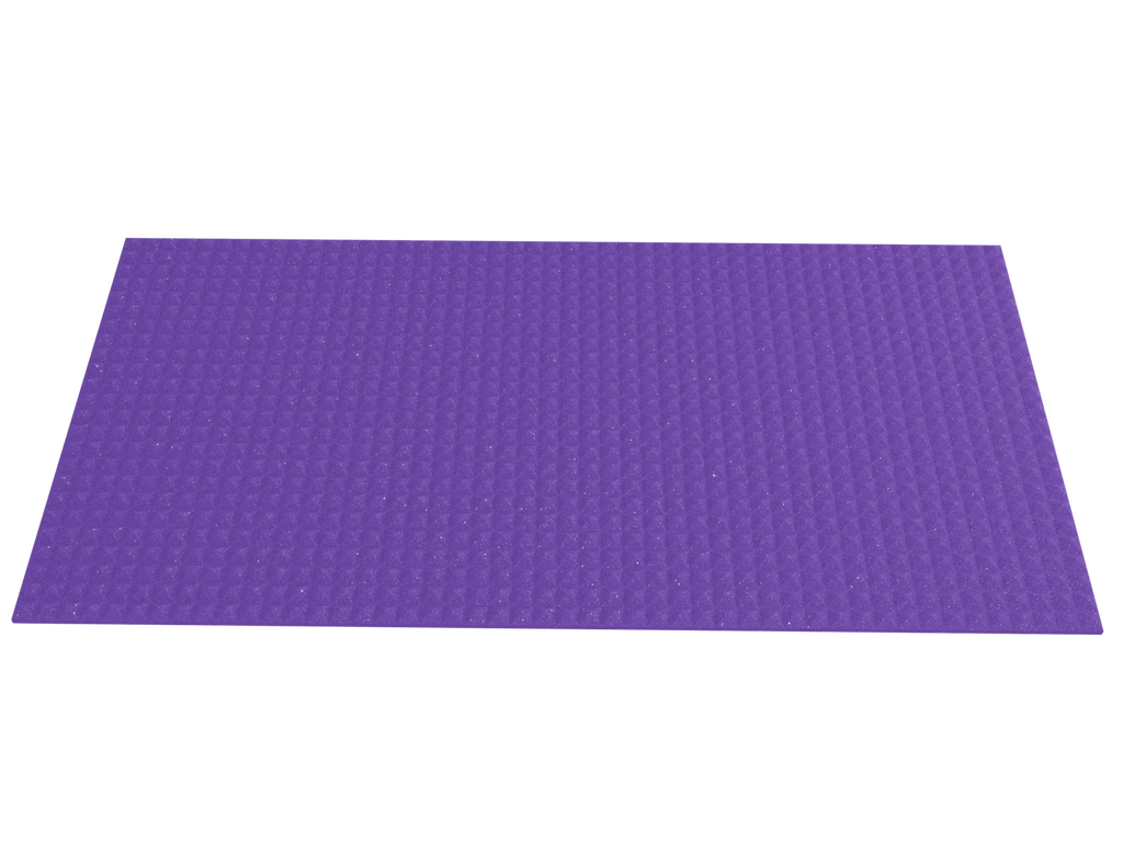 1 Inch Acoustic Foam Pyramid Style Panels - 13 Color Options SoundAssured