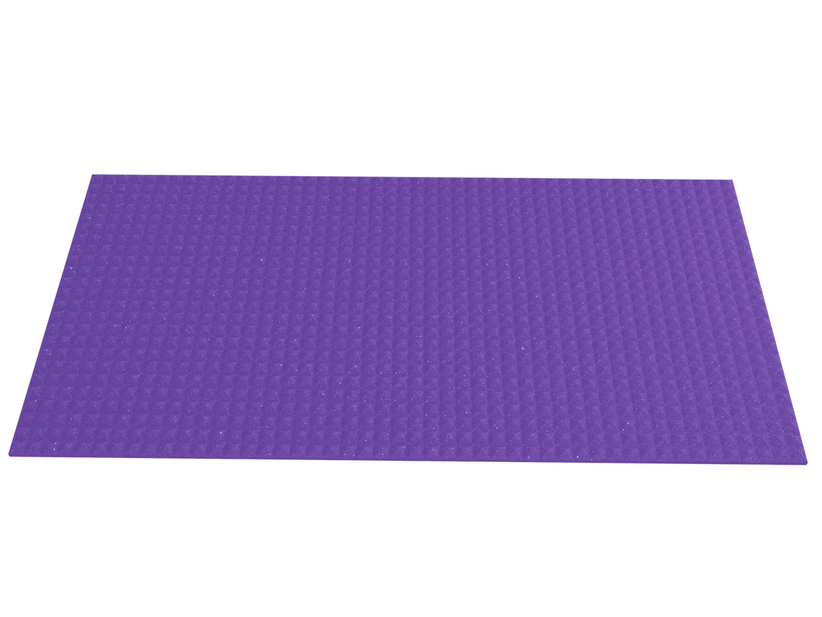 1 Inch Acoustic Foam Pyramid Style Panels - 13 Color Options SoundAssured