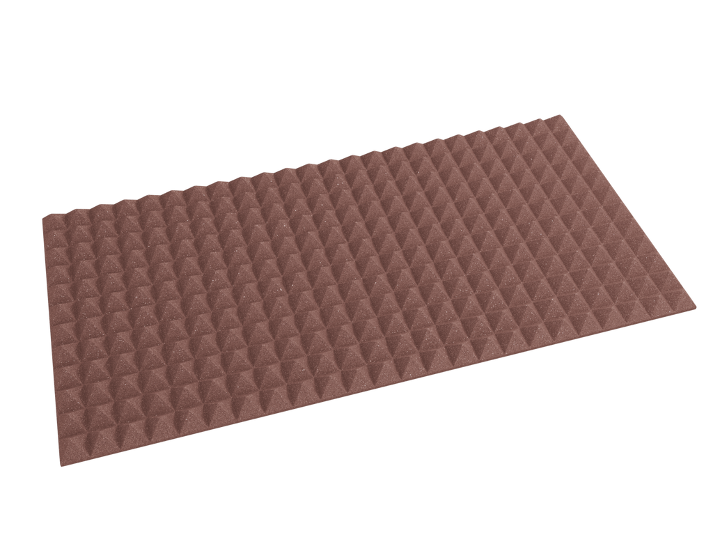 2 Inch Acoustic Foam Pyramid Style Panels - 13 Color Options SoundAssured