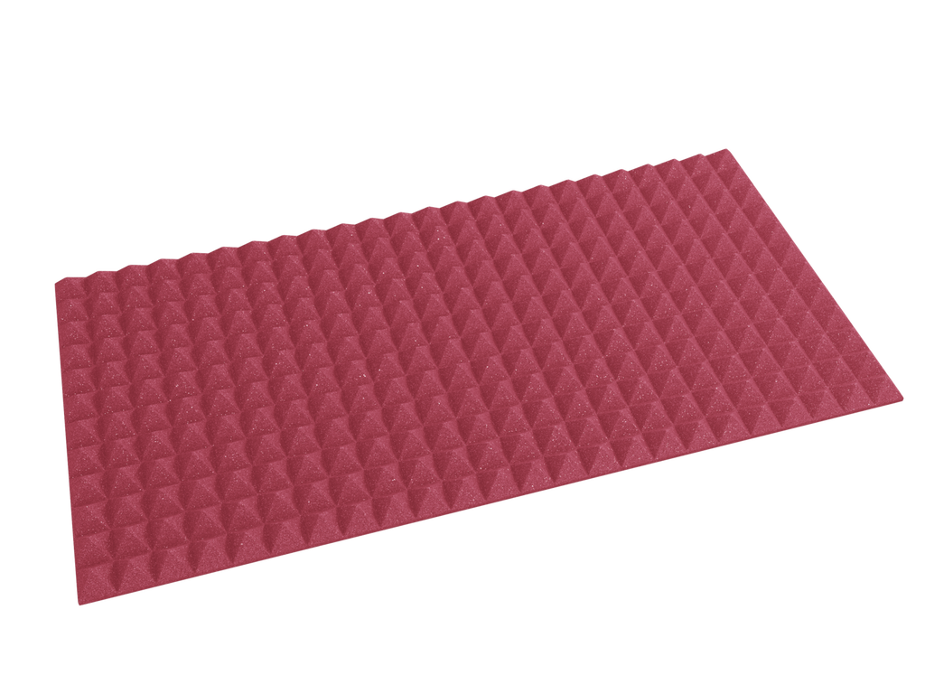 2 Inch Acoustic Foam Pyramid Style Panels - 13 Color Options SoundAssured